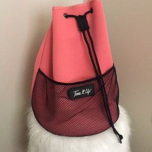 Tone it up neoprene coral backpack